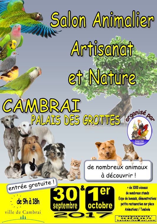 salon animalier cambrai 2017