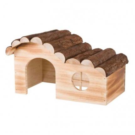 maison en bois flammé petite